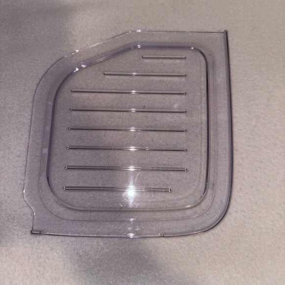 Cuisinart ICE-48 Ice Cream Maker Removable Drip Tray Clear Gray Replacement Part - Picture 1 of 2